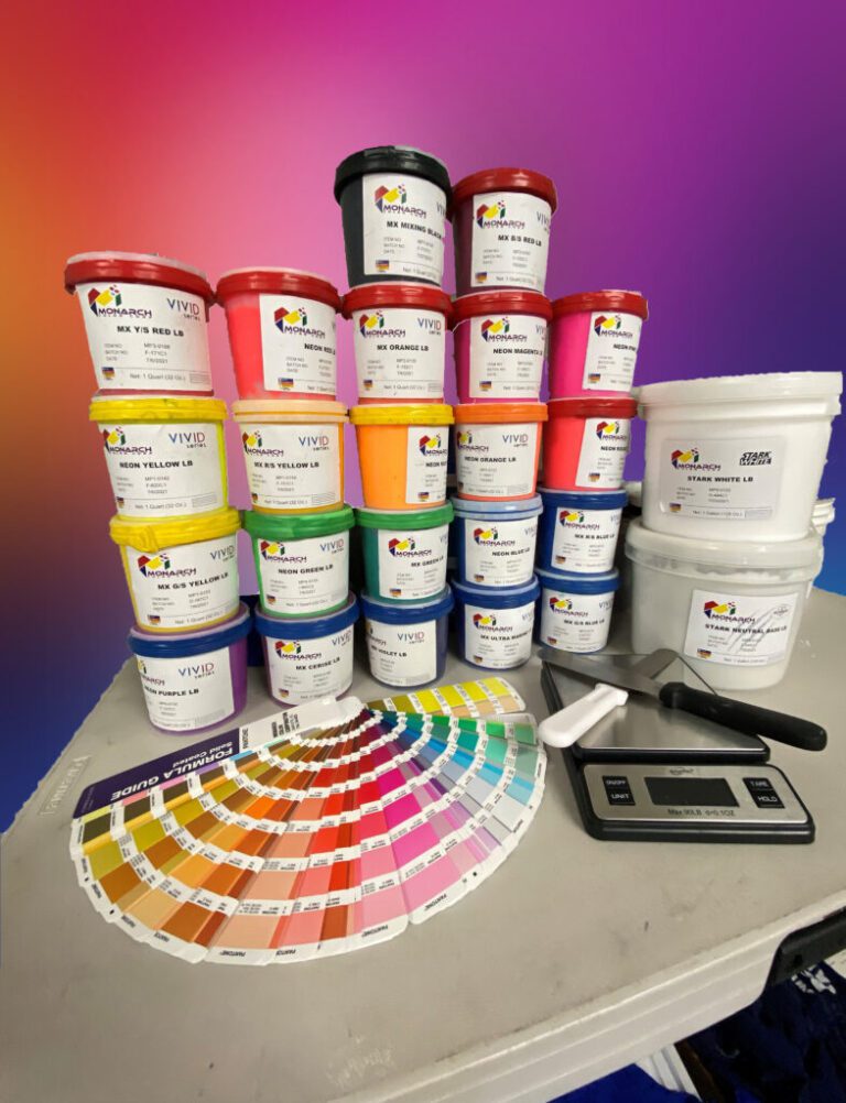 Plastisol Screen Printing Inks - Monarch Color Corp